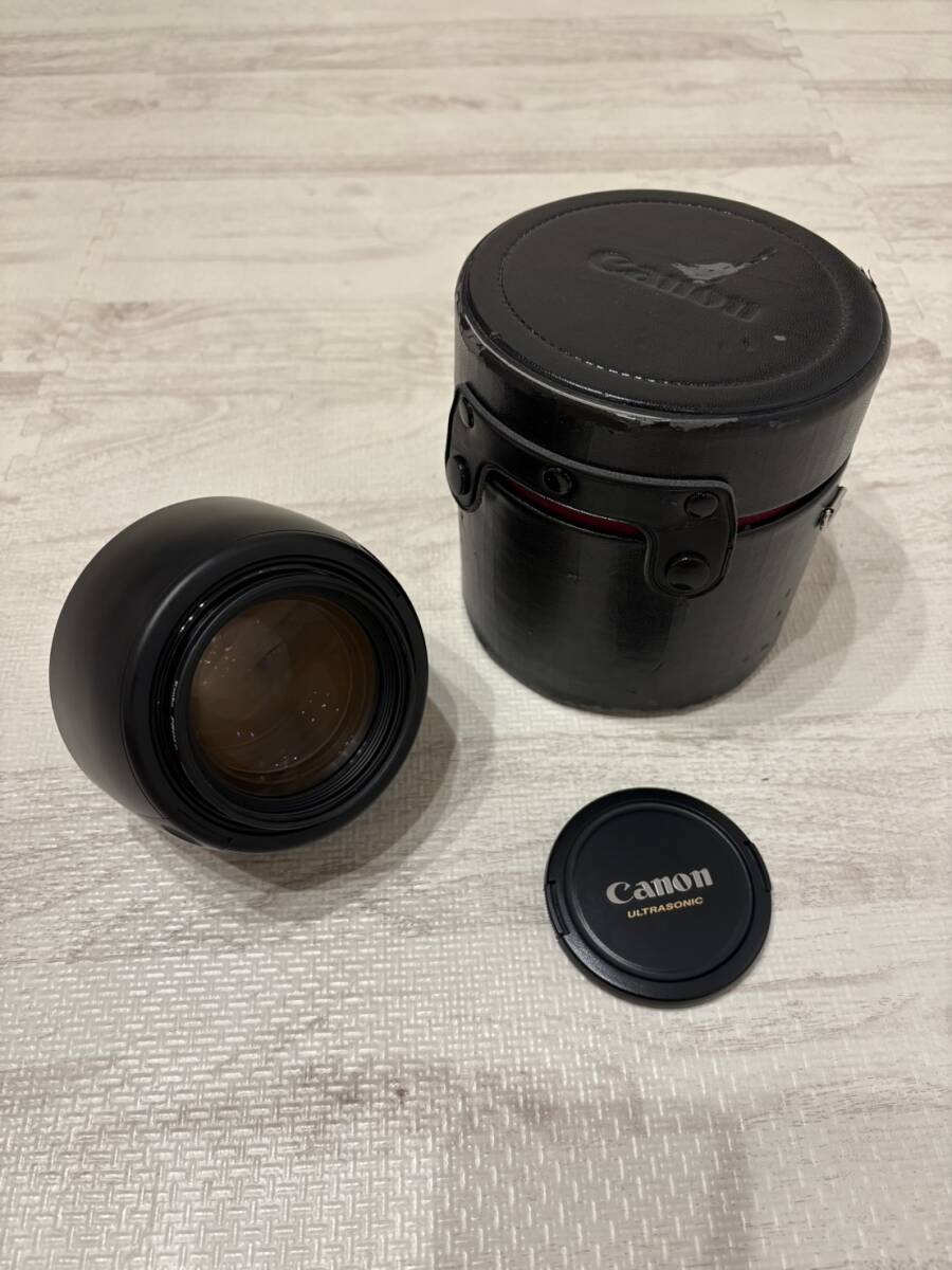 1円〜 希少 幻の超大口径 Canon EF 50mm F1.0 L USM キヤノン 現状品　ジャンク 鏡胴極美品 元ケース付き 売り切り