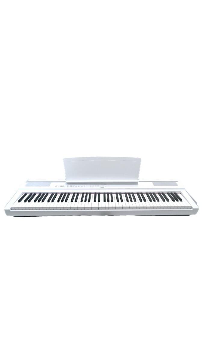 k【美品 1円スタート】 YAMAHA ヤマハ デジタルピアノ P-125a ピアノバック付き 取扱説明書付き クラシック50選付き 保証書付き