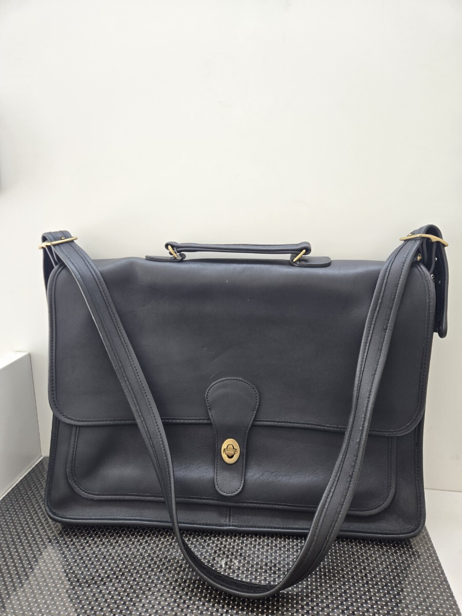 COACH　オールドコーチ2way メトロポリタン　レザー ビジネスバッグ「N° 0662-234」 ターンロック