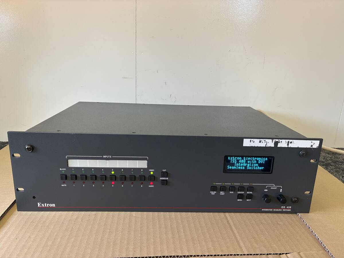1000円スタート Extron ISS408 INTEGRATION SCALING MATRIX SWITCHER シームレススイッチャー