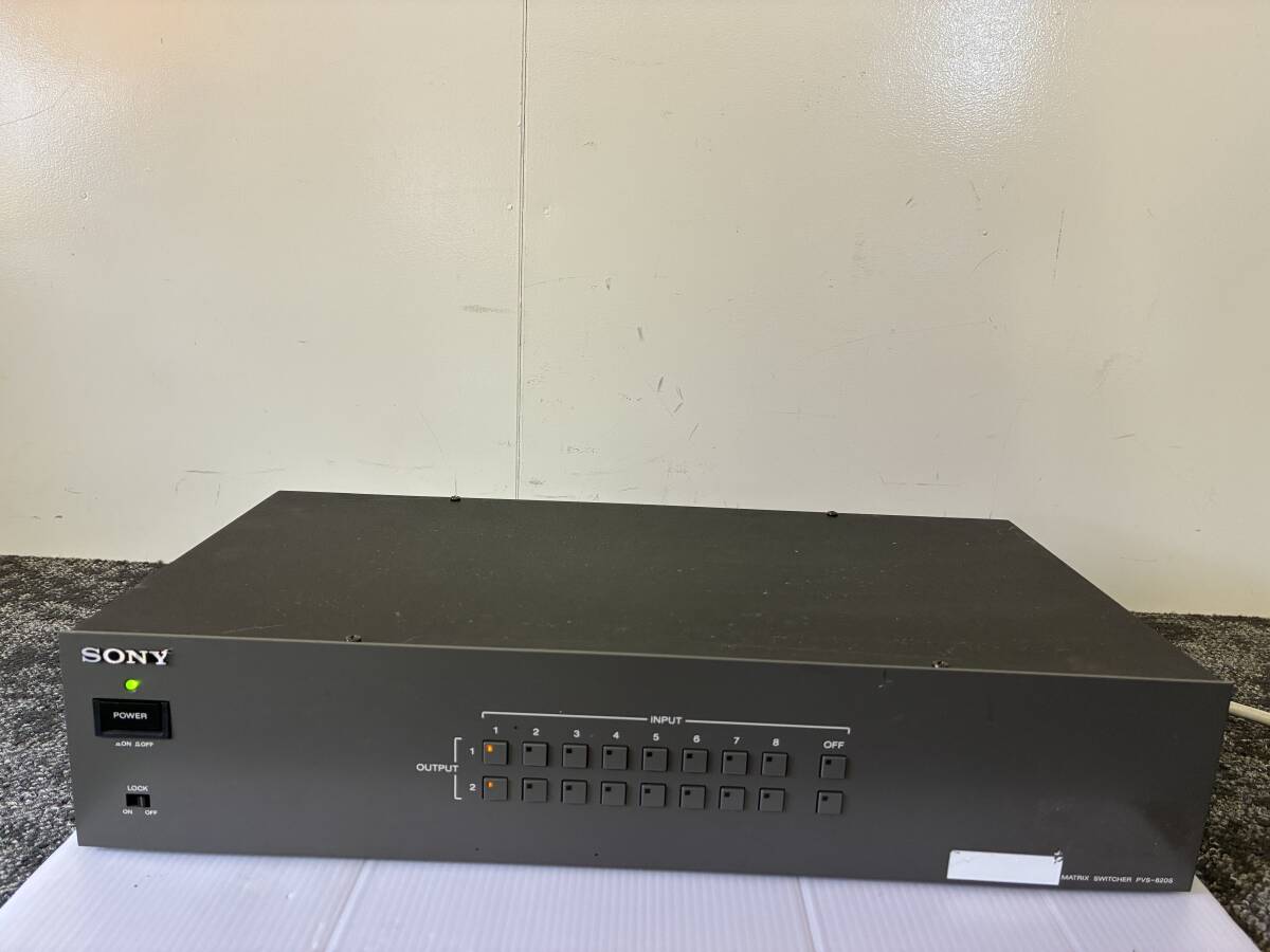 1000円スタート SONY PVS-820S マトリクススイッチャー