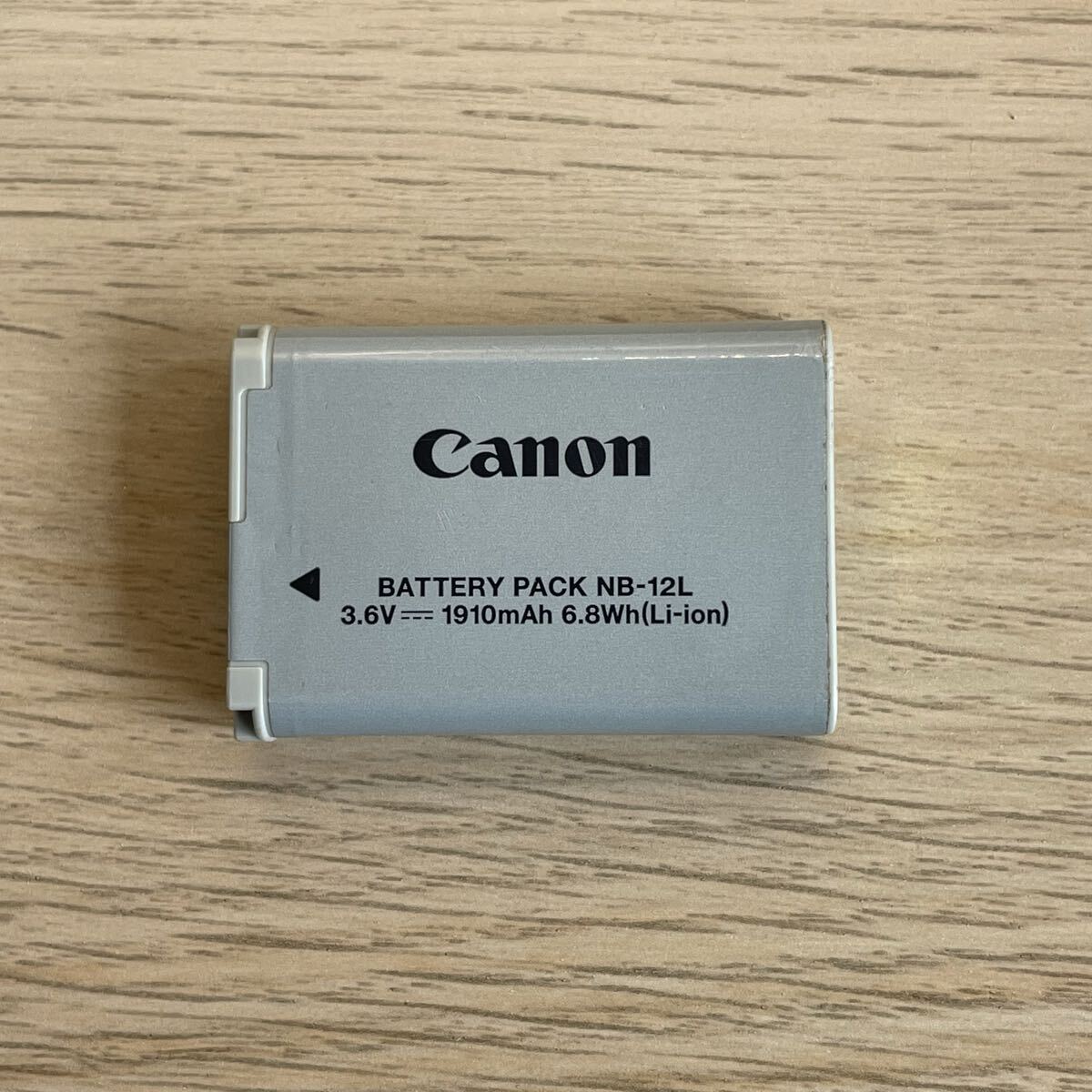 残量十分！【動作確認済】返金保証　送料無料　Canon キヤノン 純正 バッテリー NB-12L