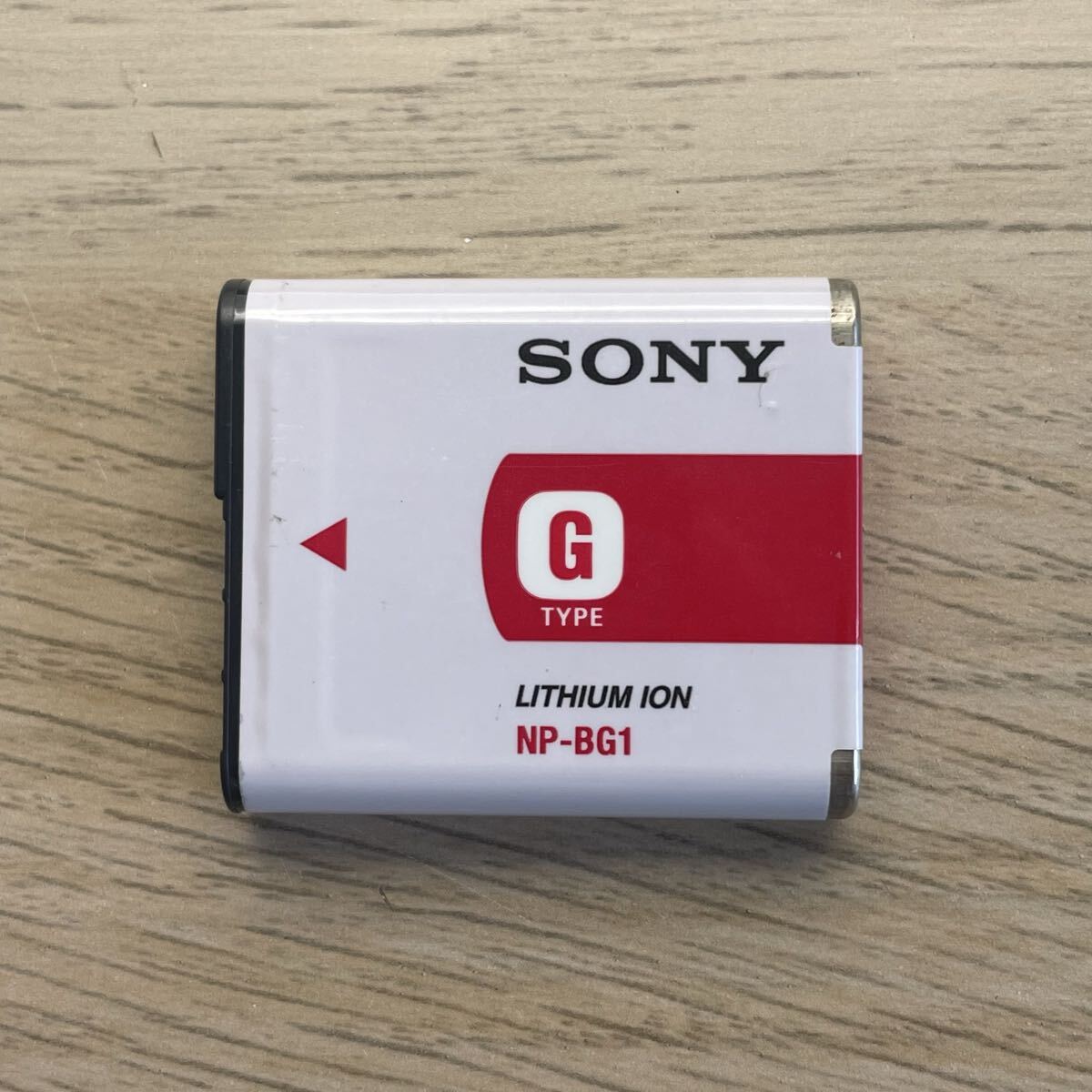 【動作確認済】送料無料　匿名配送　返金保証 中古 ソニー SONY 純正 バッテリー NP-BG1