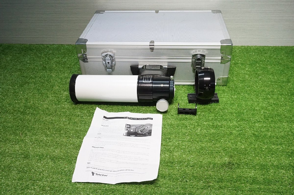 [SK][E6985612] Lunt Solar Systems ラントソーラーシステム LS60T Hα 太陽望遠鏡 天体望遠鏡 ケース等付き
