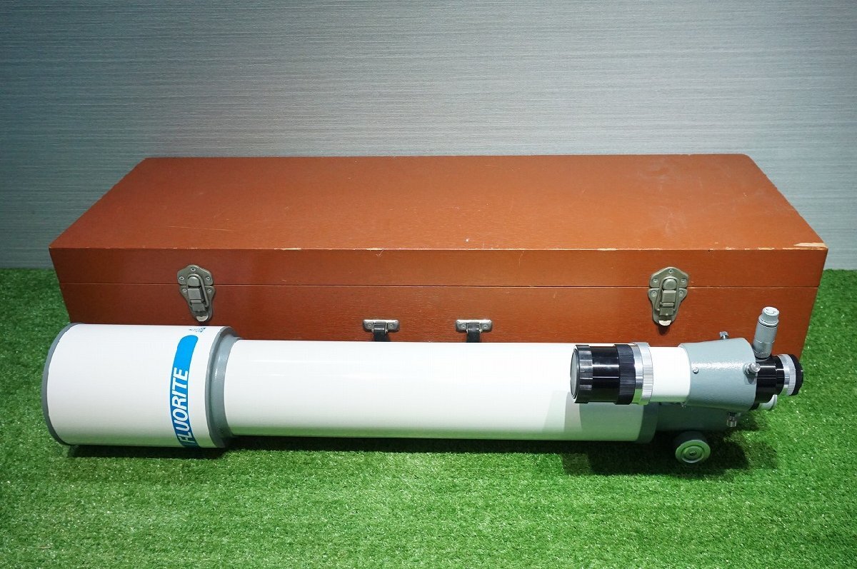 [SK][E6991116] 高橋製作所 タカハシ FC-100 FLUORITE フローライト D=100mm f=800mm 鏡筒 国際光機 ファインダーセット 天体望遠鏡