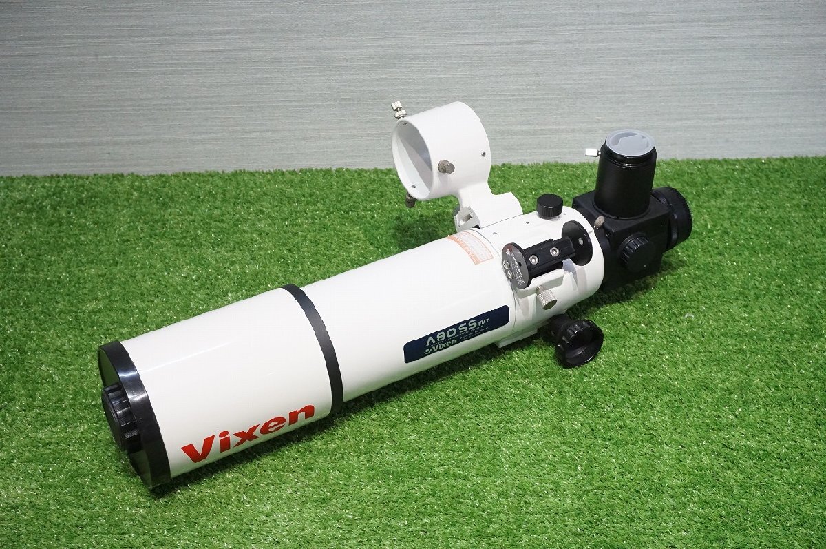 [SK][E6992210] Vixen ビクセン A80SS D=80mm f=400mm 屈折 鏡筒 天体望遠鏡 デュアルスピードフォーカサー付き