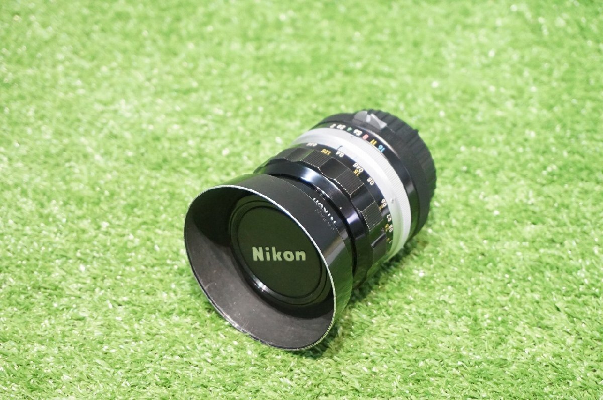 [SK][E6990160] Nikon ニコン O・C Auto 1:2 f=35mm 一眼レフ フィルムカメラレンズ