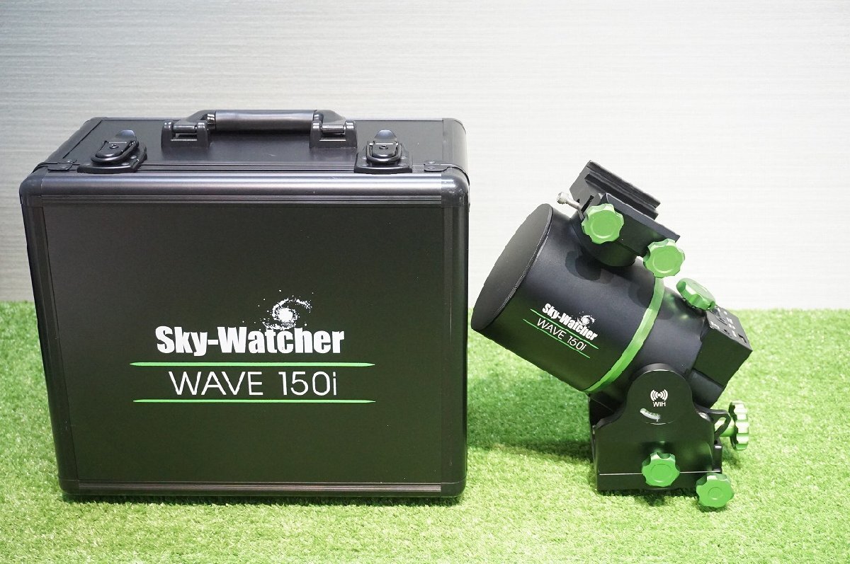 [SK][F6994212] Sky-Watcher スカイウォッチャー WAVE150i ストレインウェーブギア 赤道儀 天体望遠鏡 ケース付き
