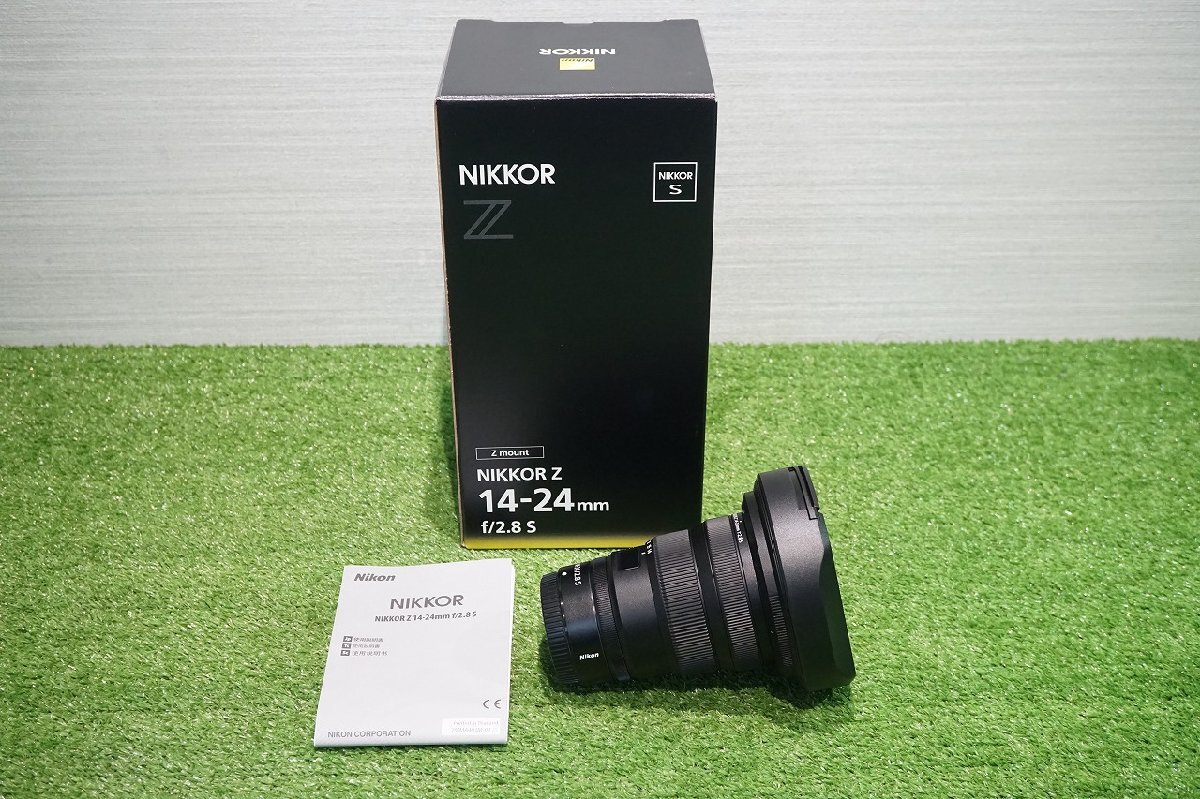 [QS][E6988280] Nikon ニコン NIKKOR Z 14-24mm 1:2.8 S 14-24/2.8S ズームレンズ 使用説明書/元箱 付属