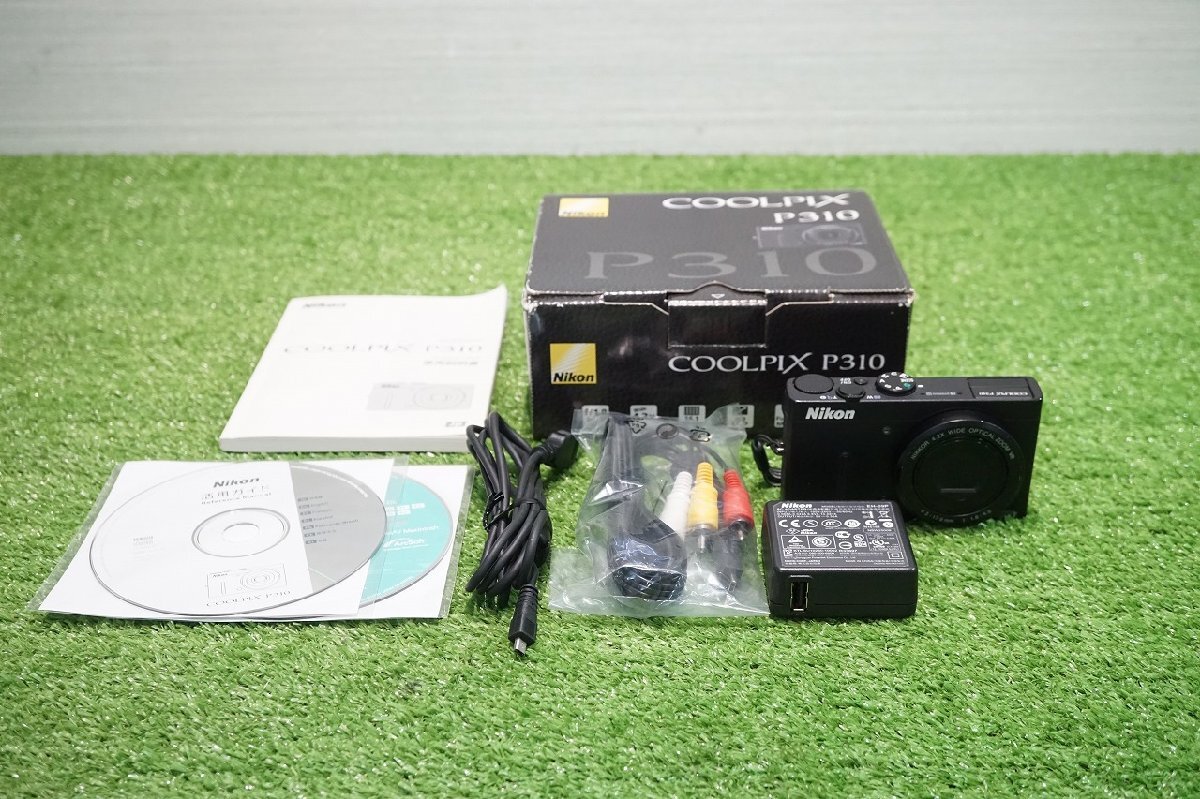 [QS][E6991560] Nikon ニコン COOLPIX P310 コンパクトデジタルカメラ 使用説明書/元箱 等付属 現状品