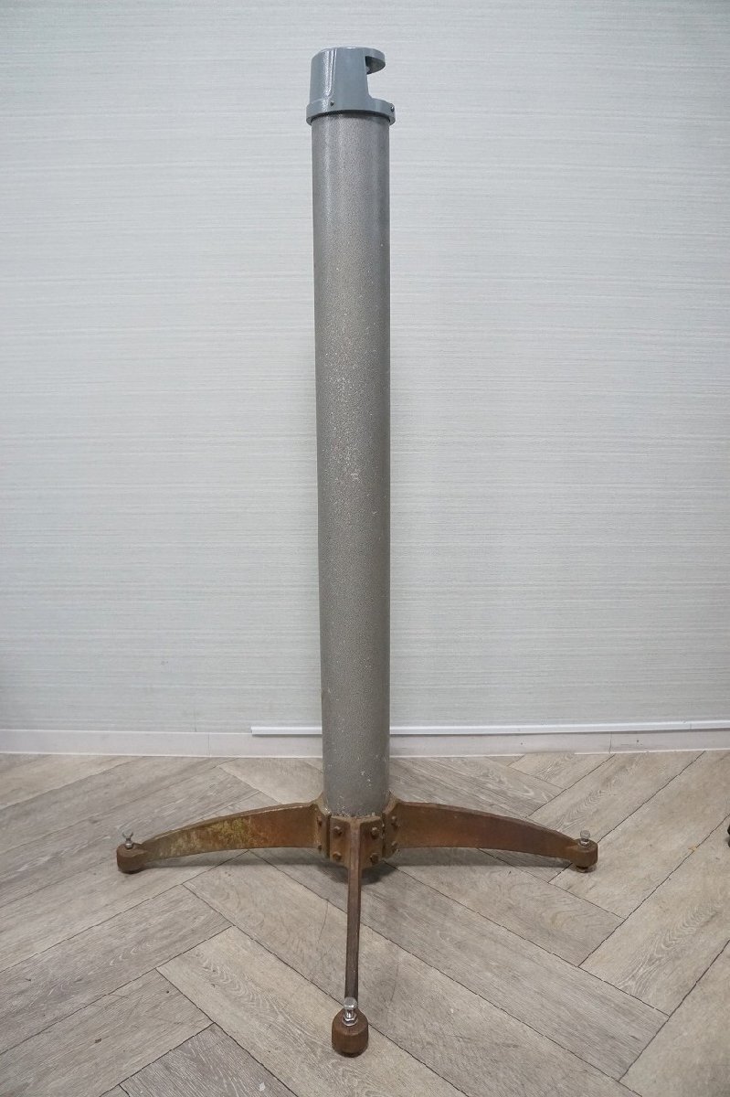 [QS][E69853-ら] 高橋製作所/タカハシ？ ピラー脚 三脚 全長約:1330mm 天体望遠鏡 部品 現状品