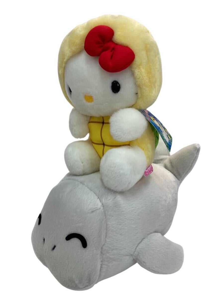 HFY218 ★未使用★ 2002年製 ハローキティ ぬいぐるみ 鳥羽水族館 限定 ジュゴン
