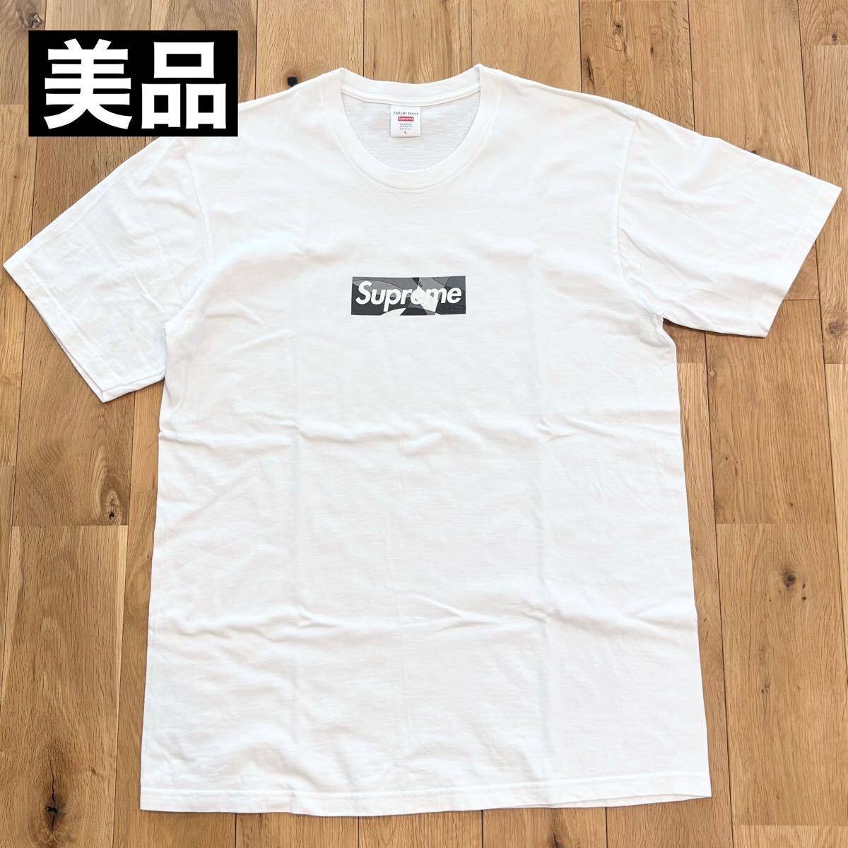【希少】Supreme Emilio Pucci Box Logo Tee ホワイト L 白 シュプリーム エミリオプッチ ボックスロゴ tシャツ Tシャツ