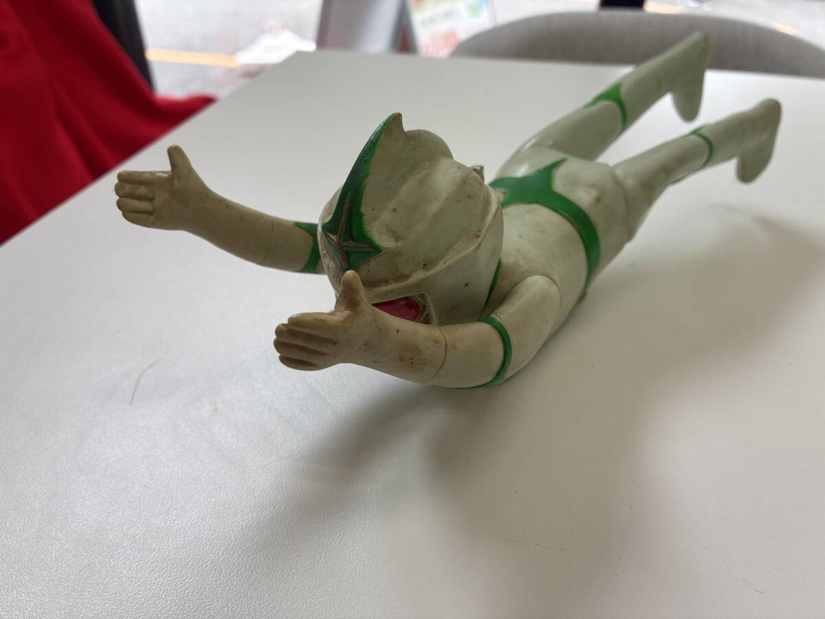 高2176　米沢玩具　ミラーマン　ブリキ　ソフビ　現状品