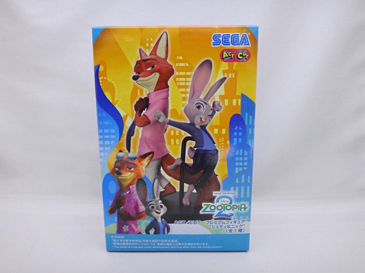 ZOOTOPIA2 プレミアムフィギュア ジュディ & ニック / ズートピア / SEGA
