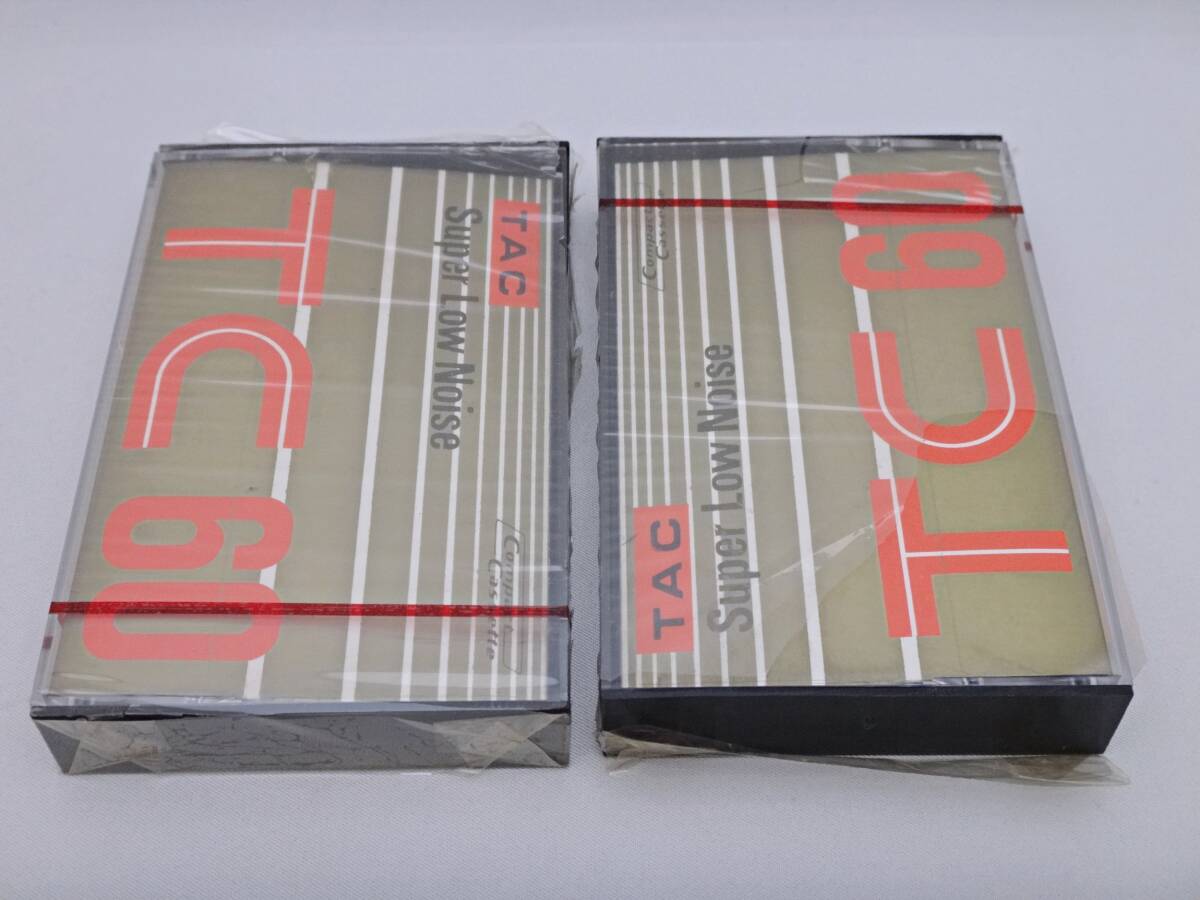 TAC カセットテープ TC60/2本/昭和/レトロ