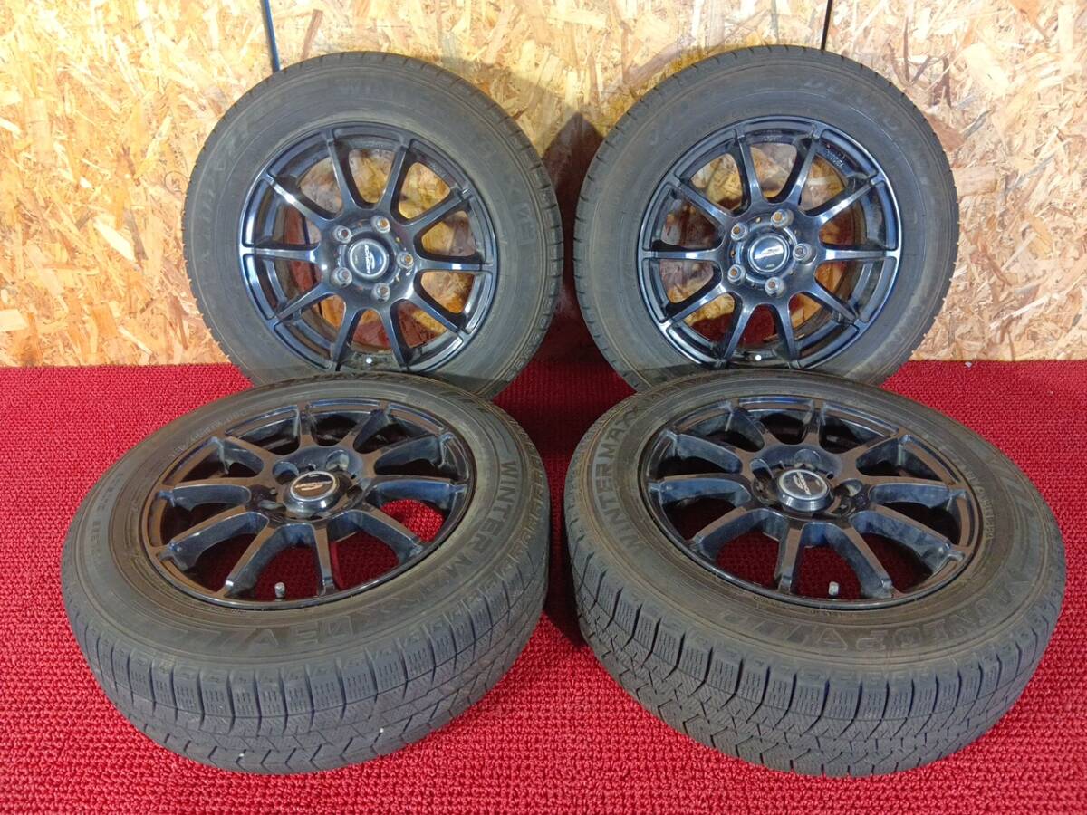 ダンロップ ウインターマックス03 185/65R15 シュナイダーホイールセット 売切!!