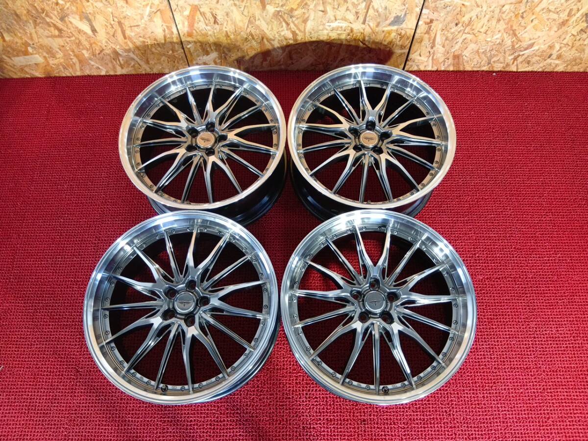 トピー DORFREN HYVAA ドルフレン ヒューヴァー 21インチ 8.5J 5H/114.3 アルファード等に インチアップ 中古 売切!!