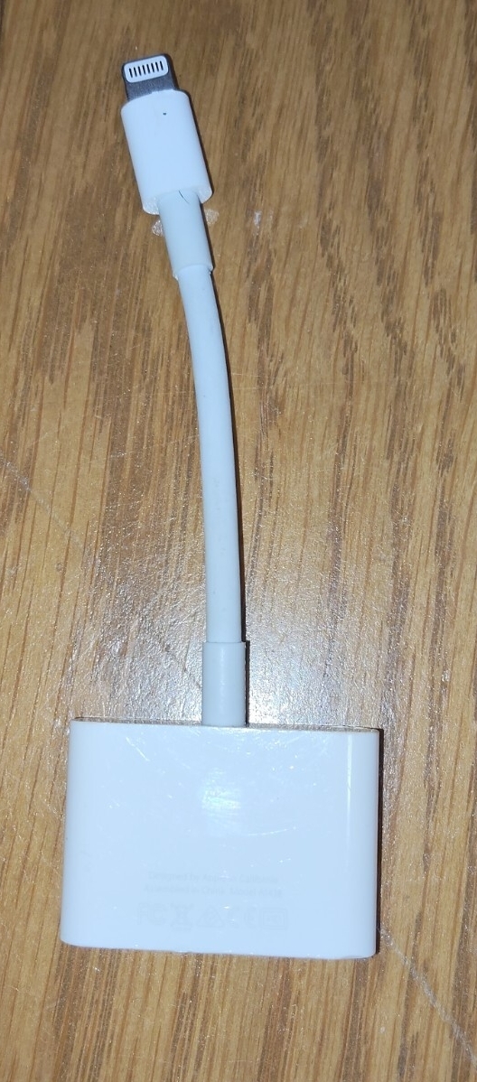 Apple Lightning A1438 HDMI変換ケーブル AVアダプタ