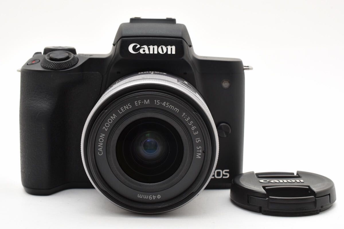 Canon EOS Kiss M2 EF-M 15-45mm IS STM キャノン カメラレンズ レンズキット ミラーレス一眼