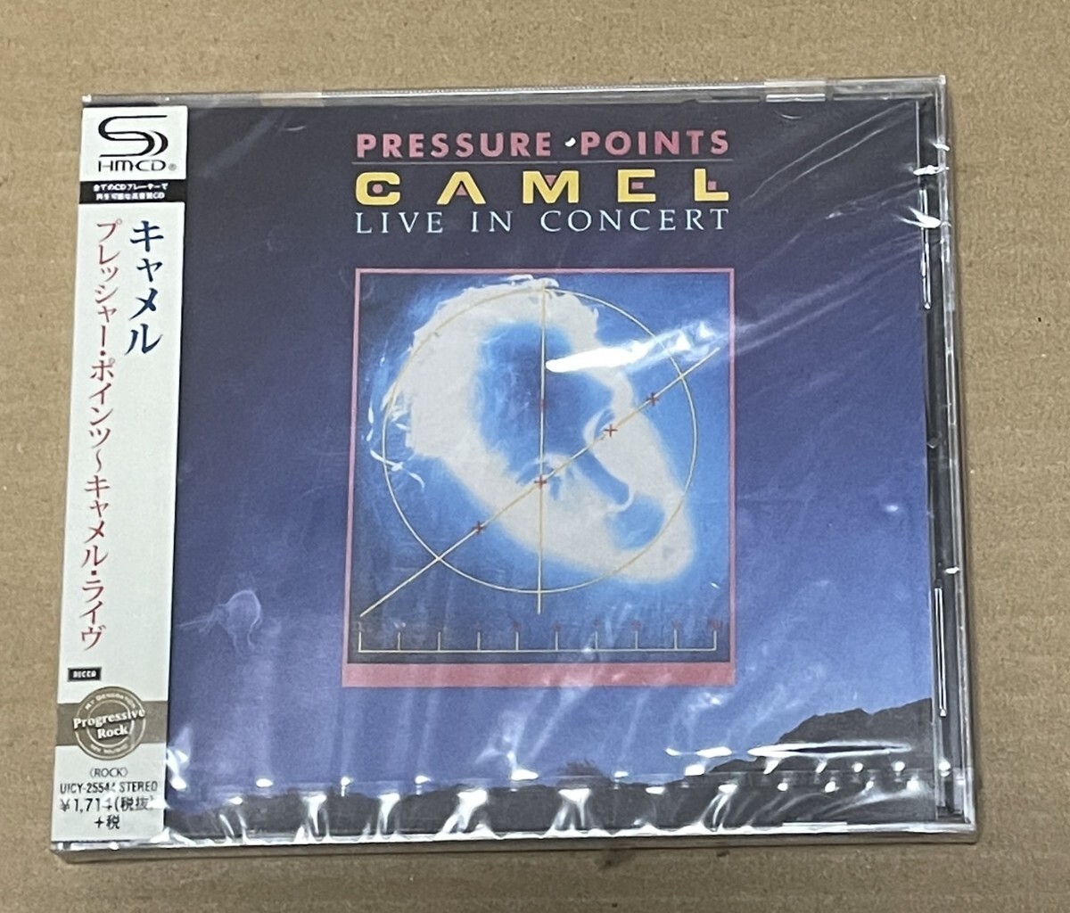 未開封 送料込 SHM-CD Camel - Pressure Points Live In Concert / キャメル - プレッシャー・ポインツ キャメル・ライヴ / UICY25544