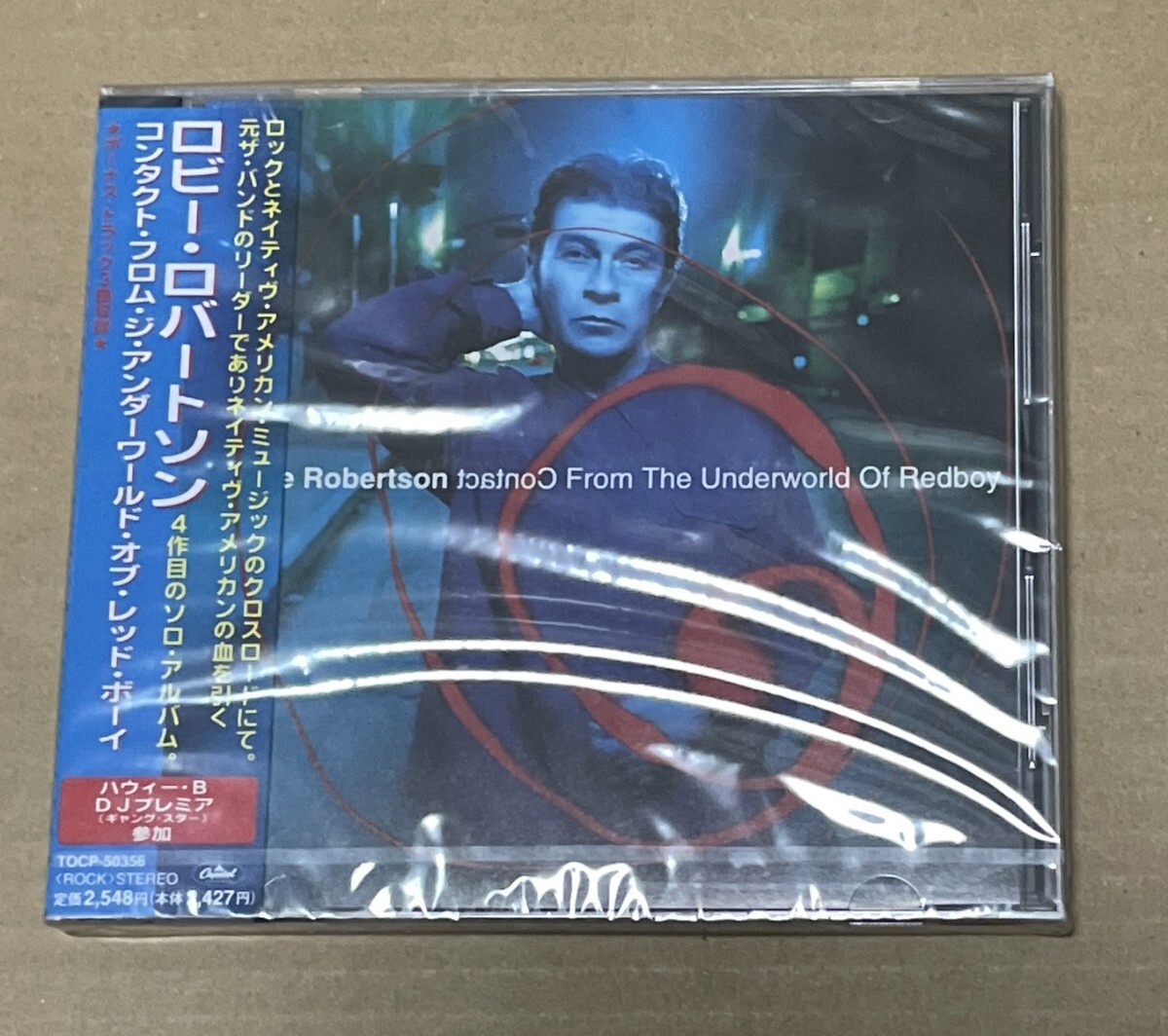 未開封 送料込 Robbie Robertson - Contact From The Underworld Of Redboy 国内盤CD / ロビー・ロバートソン / TOCP50356