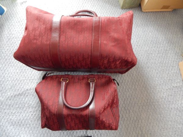 ChristianDior　クリスチャンディオール　ボストンバッグハンドバッグ　2点セット
