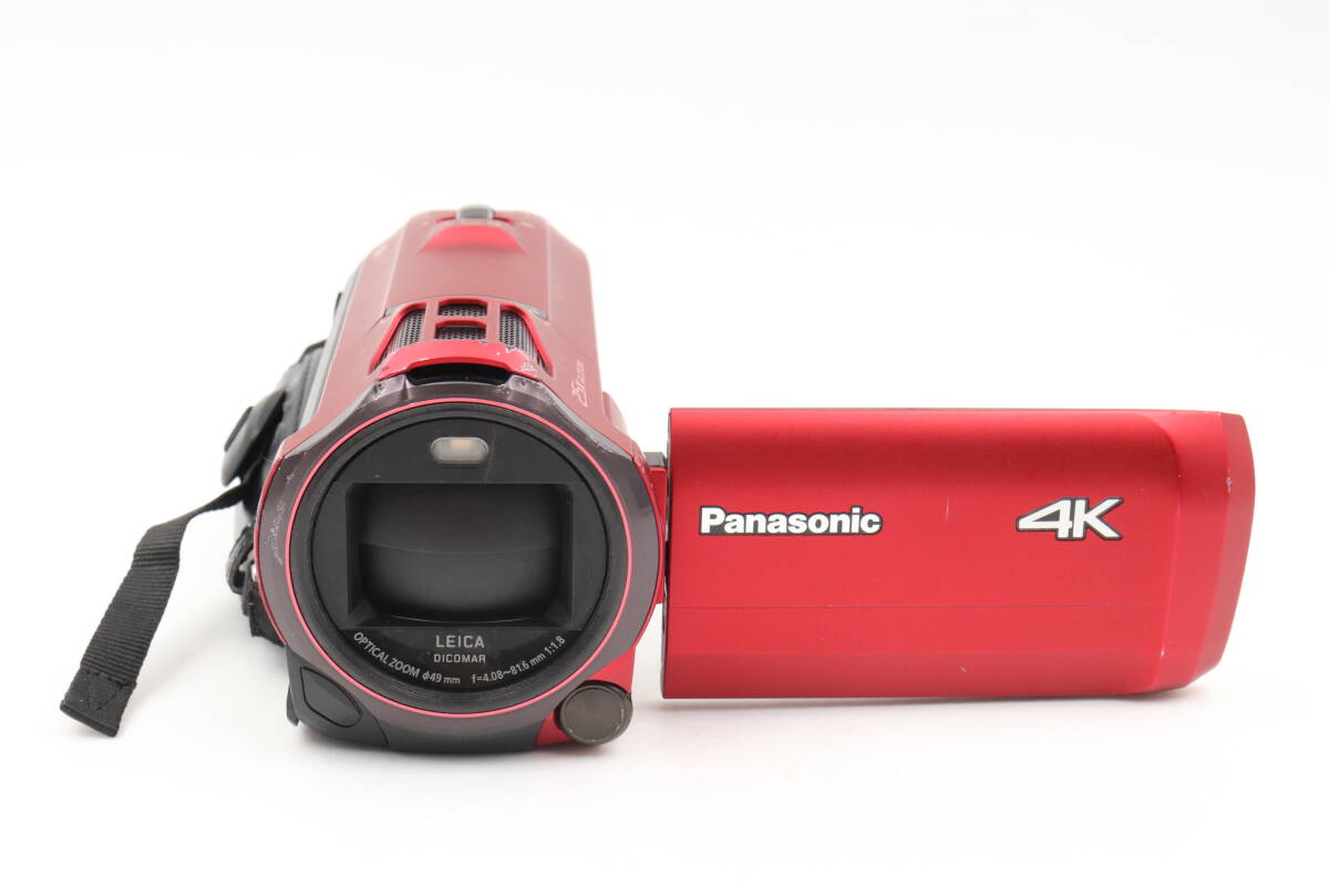 ◆278 ビデオカメラ Panasonic HC-VX992M レッド