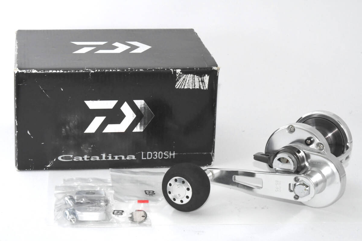 ダイワ キャタリナ LD30SH ベイトキャスティング ベイトリール レバードラグ DAIWA Catalina ＋箱 付属品 GT ヒラマサ カンパチ 0618-02