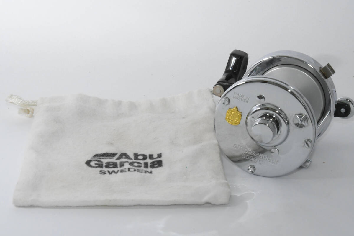 アブ アンバサダー 9000C ベイトリール シルバー ABU Ambassadeur アブガルシア ＋ 付属品 0618-09