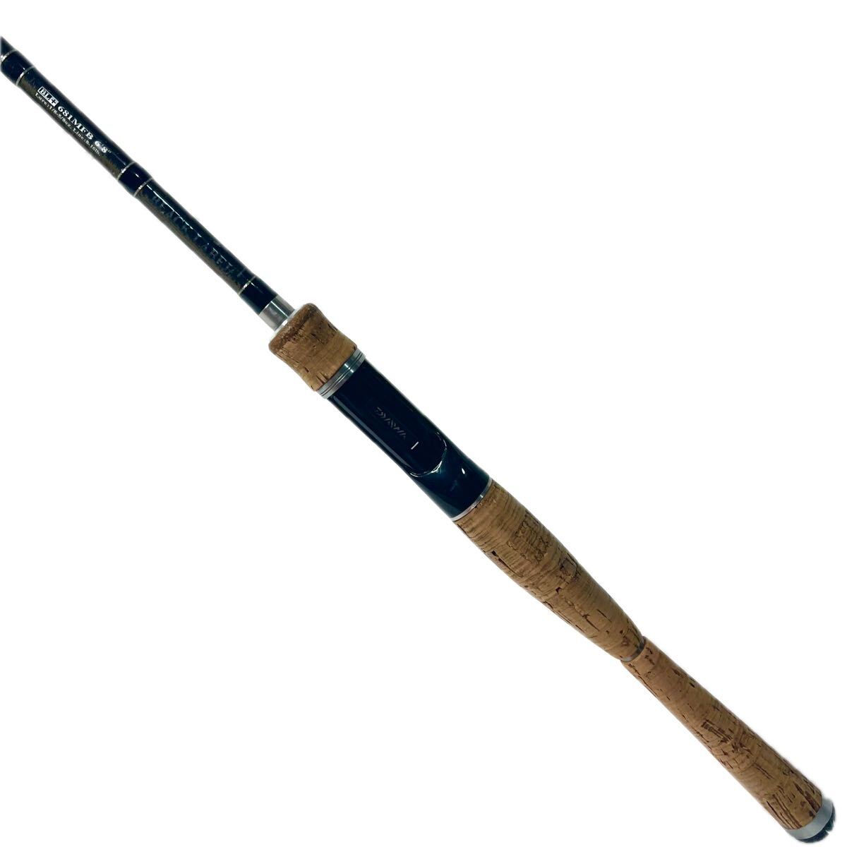 【1円出品】 1スタ Daiwa ダイワ 14 ブラックレーベル ＋ プラス BLX BL＋681MFB スティーズ 釣竿 バスロッド ベイトフィネス ブラックバス