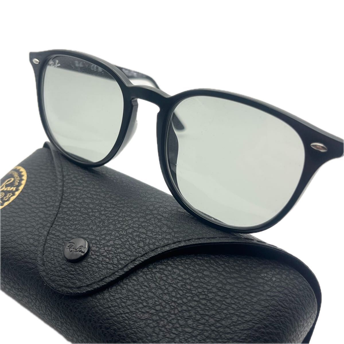 【1円出品】 1スタ Ray-Ban 極美品 未使用級 レイバン RB4259F 601/87 53□20 150 1N ダークグレー サングラス ブラック ケース付 度なし