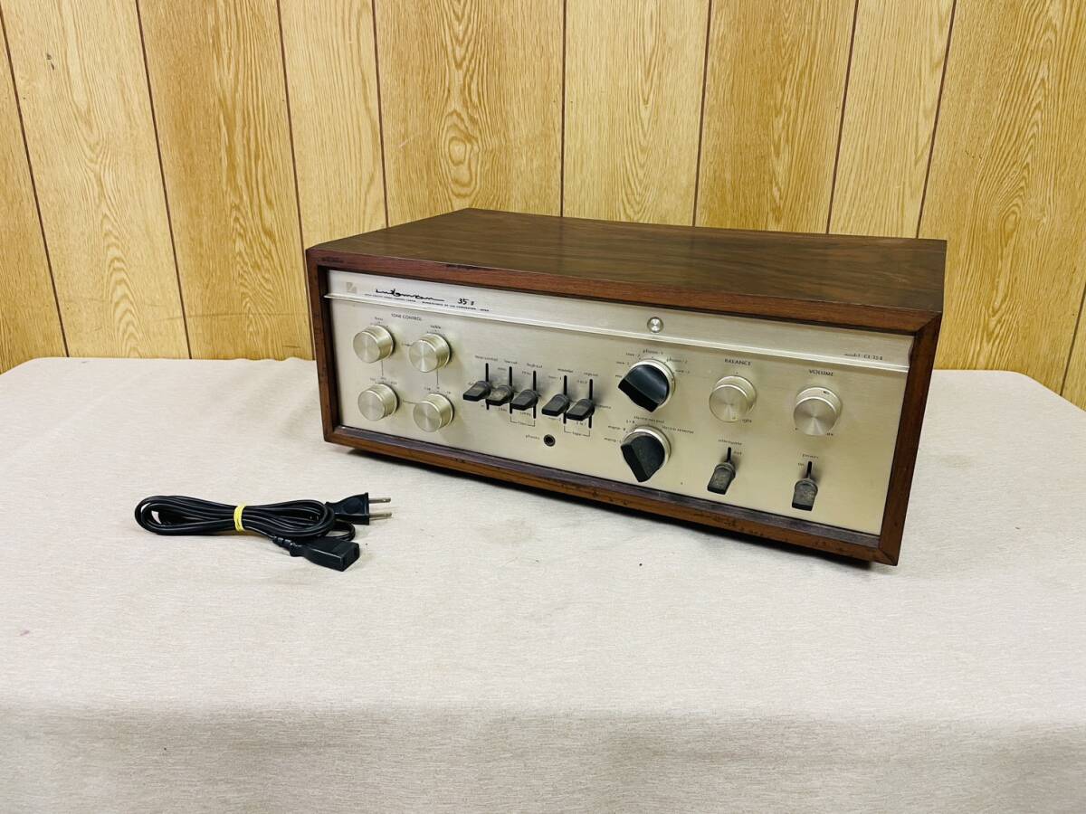 LUXMAN CL35II 真空管プリアンプ ウッドケース付　ラックスマン　②
