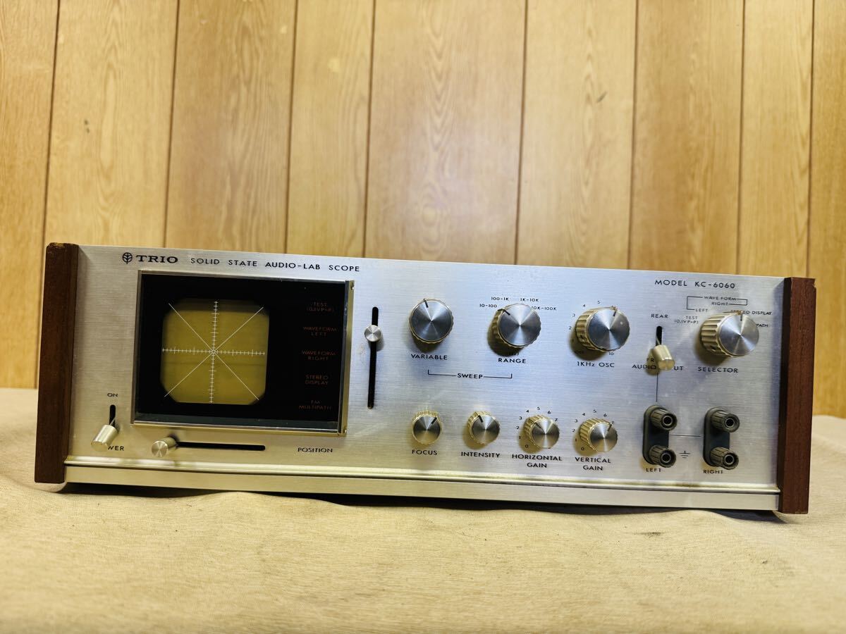 TRIO トリオ KC-6060 AUDIO-LAB SCOPE オシロスコープ