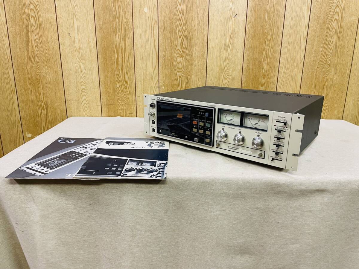 TEAC C-2 カセットデッキ ティアック