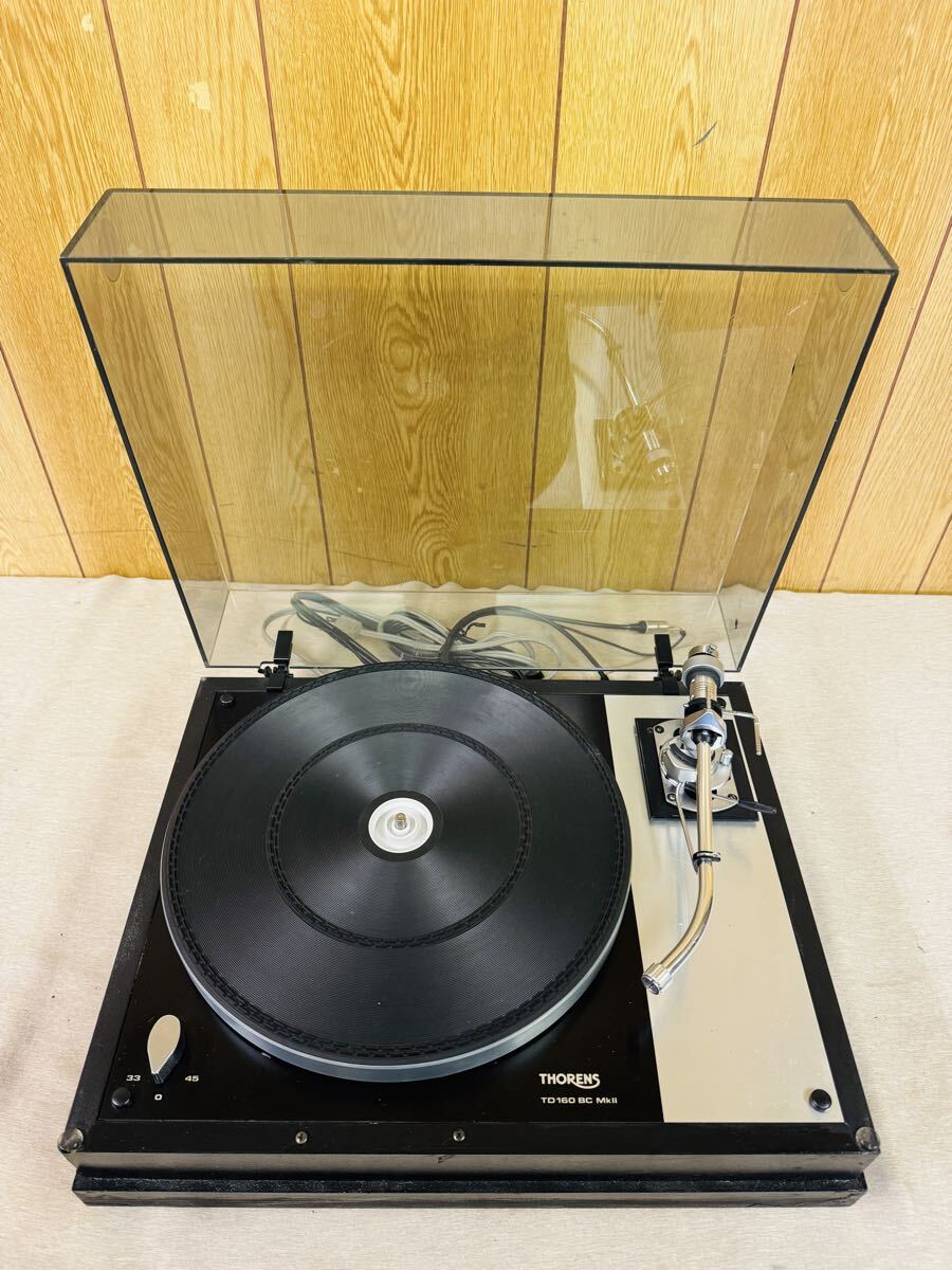 THORENS トーレンス TD160 MK II TD-160 MKII ターンテーブル　SME 3009 レコードプレーヤー オーディオ機器