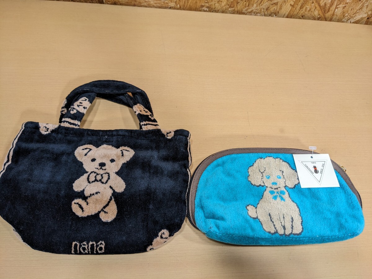 2個セット　横浜ナナ　nana YOKOHAMA ミニバッグ　ポーチ　横浜　ナナ　トートバッグ　