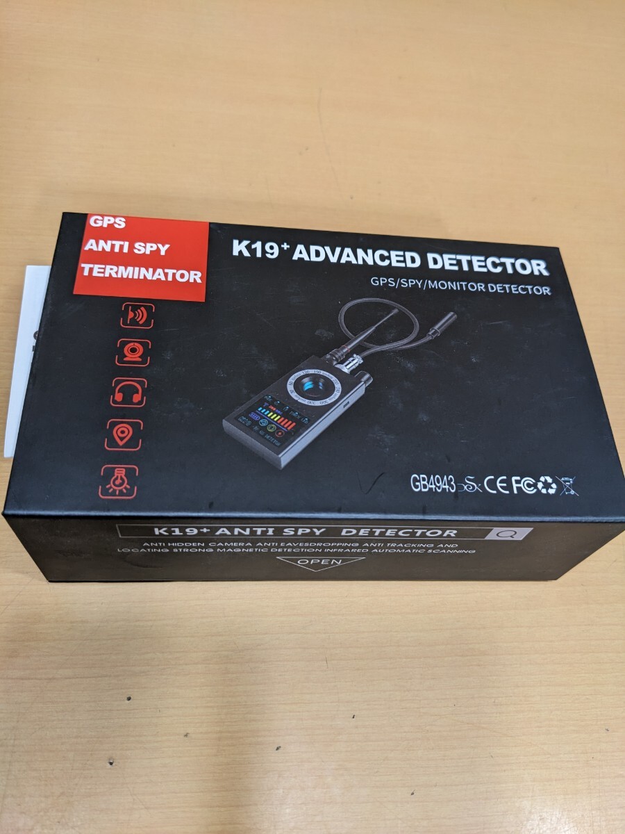 K-19 GPS 発見機　GPS ANTI SPY TERMINATOR 　GPS発見機　