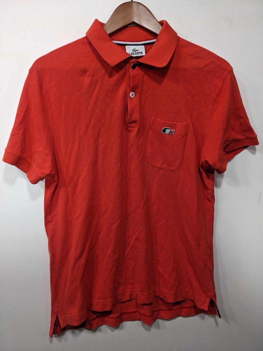 ラコステ　LACOSTE ポロシャツ　4サイズ　ファブリカ　 半袖ポロシャツ