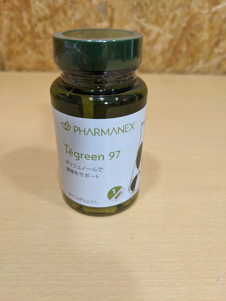 未開封　PHARMANEX Tegreen 97　ティグリーン　30カプセル　栄養補助食品　ニュースキン　2027.01.20　 ファーマネックス