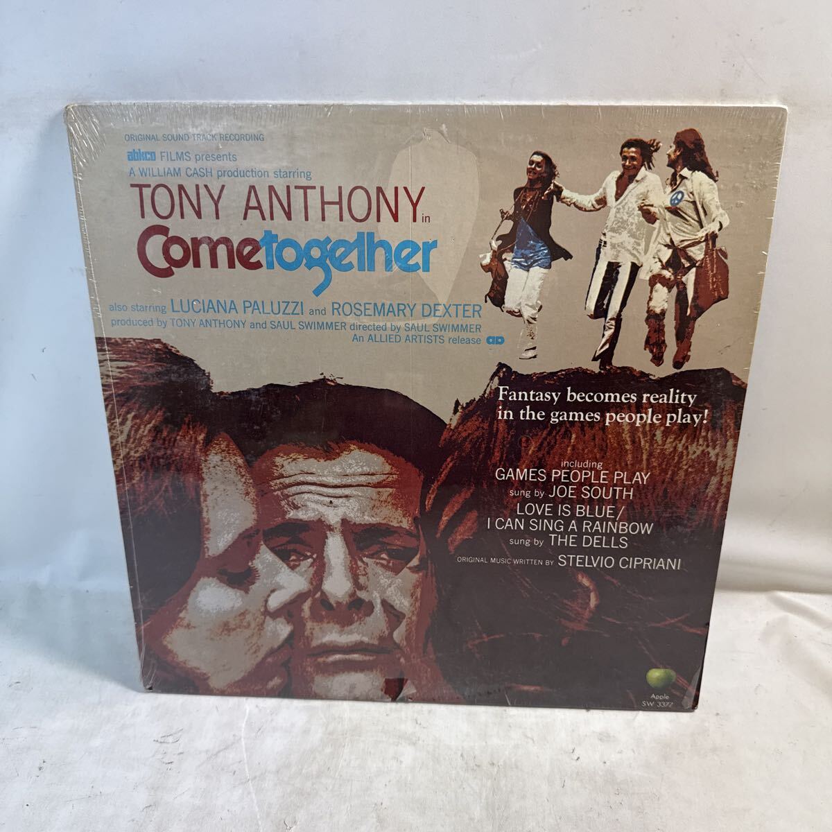 K206-143 お宝級 希少 未開封(シュリンク破れ有) TONY ANTHONY トニー・アンソニー Come together Apple SW3377 レコード LP 詳細不明