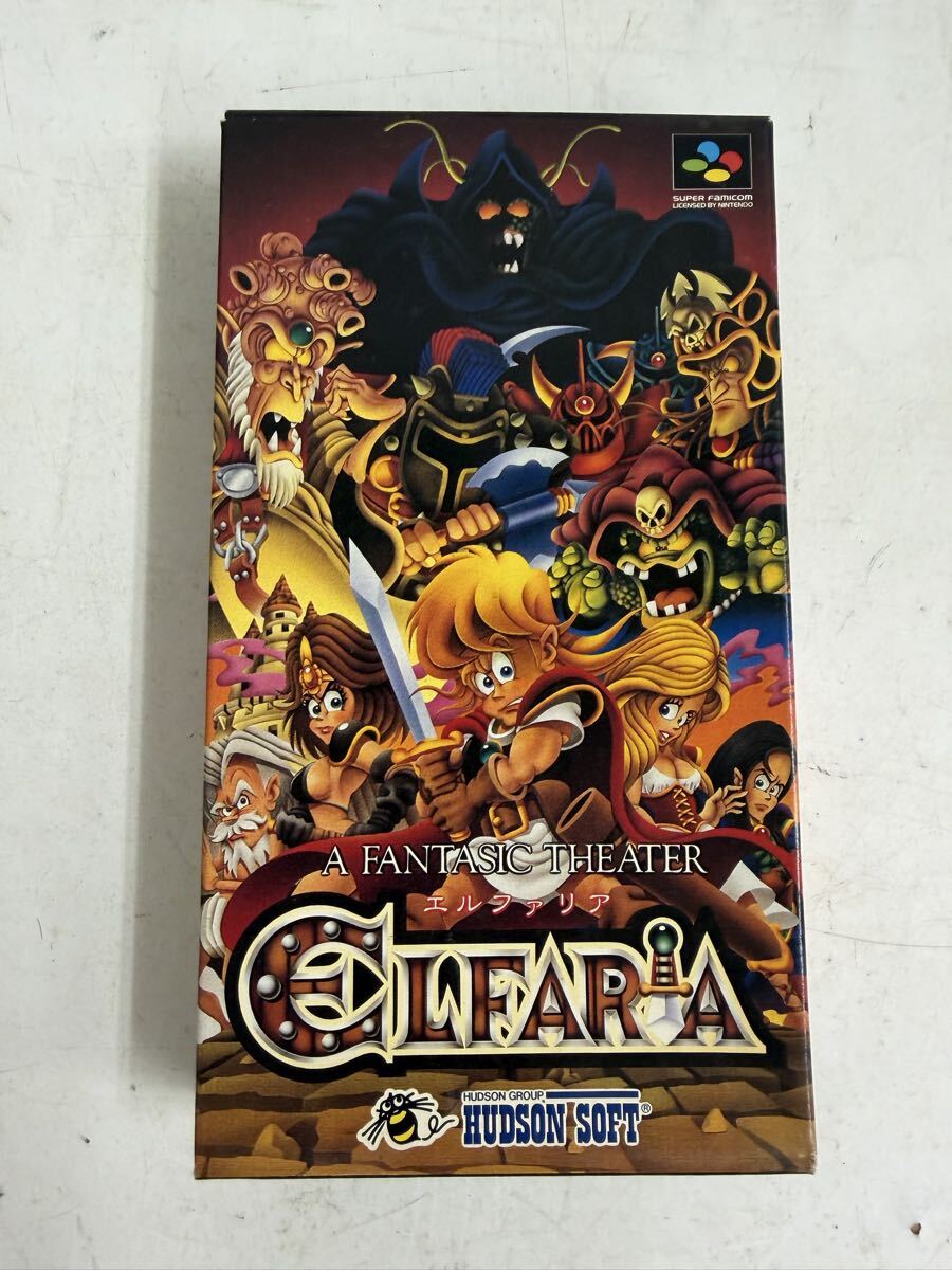 【S806-015】エルファリア スーパーファミコン ELFARIA