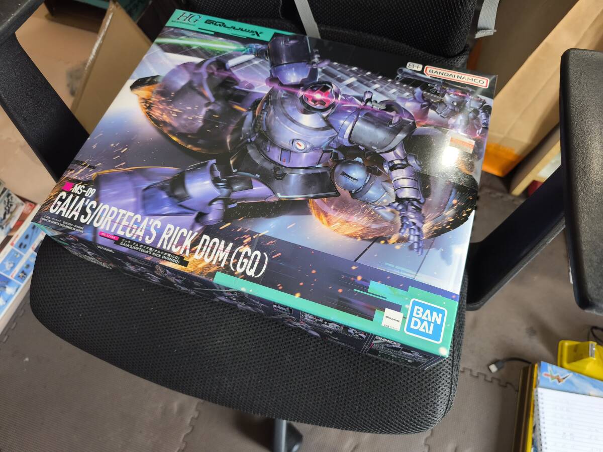 バンダイ プラモデル HG 1/144 MS-09 リック・ドム ガイア機/オルテガ機 GAIA'S / ORTEGA'S RICK DOM GUNDAM GQuuuuuuX ジークアークス