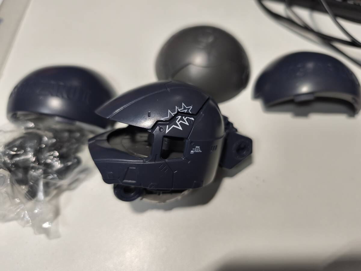 ガシャポン (開封済み未組み立て) EXCEED MODEL ZAKU HEAD エクシードモデル ザクヘッド MS-06R-1A 高機動型ザクⅡ [黒い三連星機]