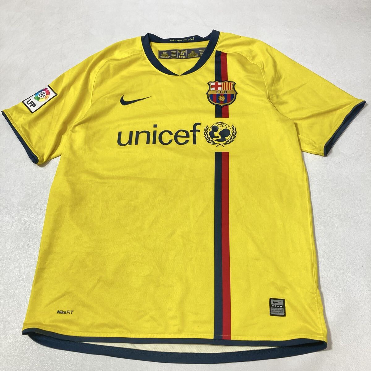 258 NIKE ナイキ FCバルセロナ 08/09 ユニフォーム サッー アウェイ 60608AH