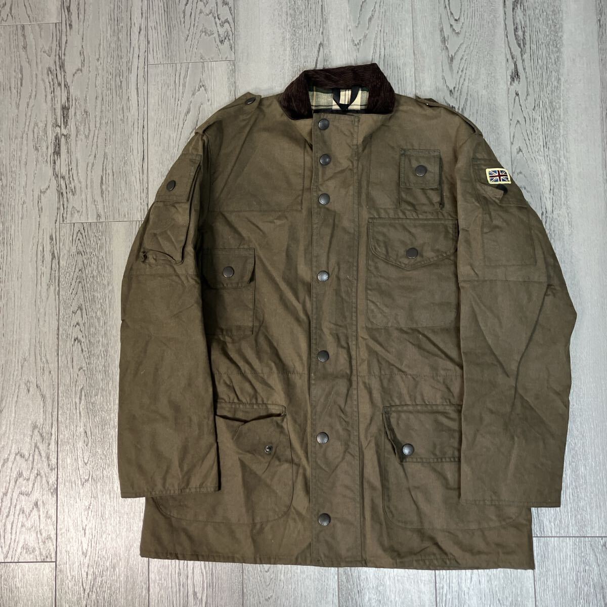 Barbour Cowen Commando Jacket C38 オイルドジャケット バブアー 古着