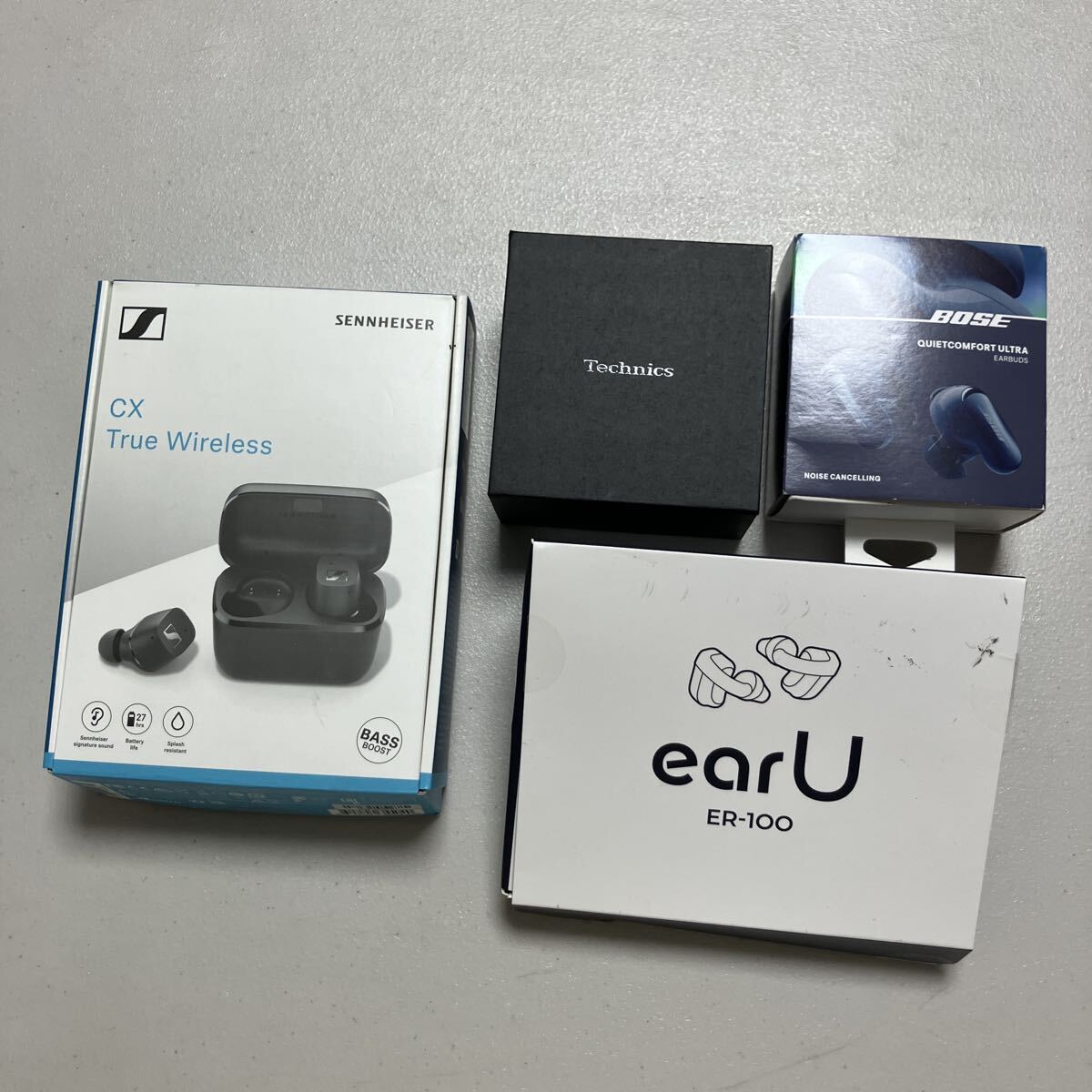 ジャンク BOSE SENNHEISER など ワイヤレスイヤホン まとめ売り 動作未確認