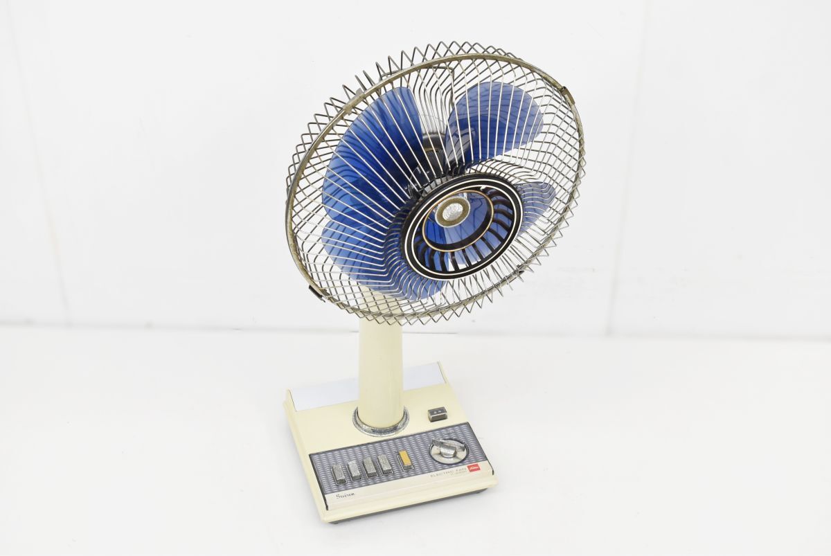 (1453Q 0603M3) ●同梱不可● 1円～ TOSHIBA 東芝 扇風機 30cm H-30PAP 昭和レトロ 当時物 【動作確認済】
