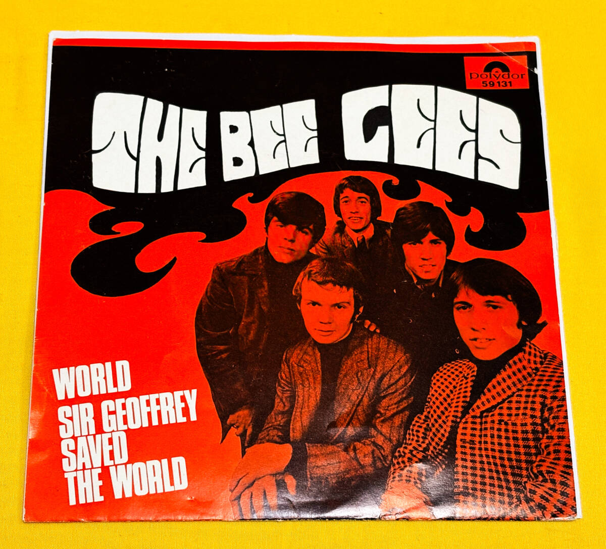 ◆スウェーデンORG◆ THE BEE GEES / WORLD ◆貴重ジャケット付き　/EP10枚まで送料230円