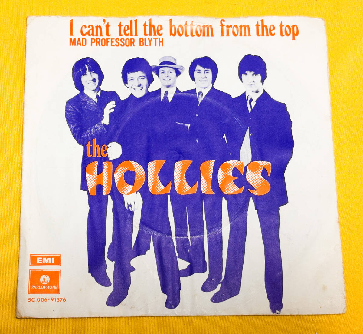 ◆オランダORG◆ THE HOLLIES / I CAN'T TELL THE BOTTOM FROM THE TOP ◆貴重ジャケット付き/マージービート/BEATLES
